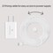 Wasserstein Charging Cable, 25ft, with Adapter, Weatherproof, for Arlo Ultra/Ultra 2/Pro 3/Pro 4, White, 2PK ArloUOutCaQC25ft2pkWhtUS - alternate 6